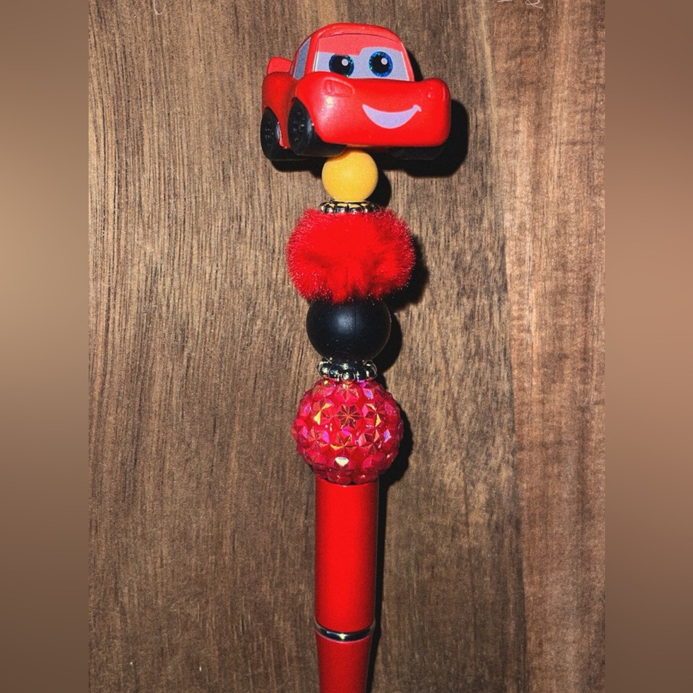 Cars beaded pen
